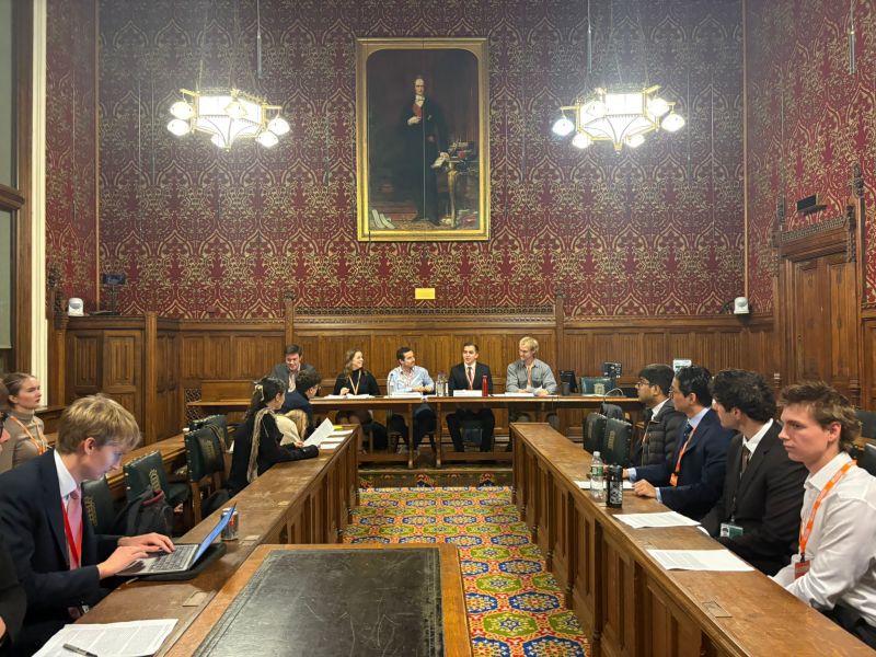 At the Young Fabians AI essay competition prize ceremony, Houses of Parliament